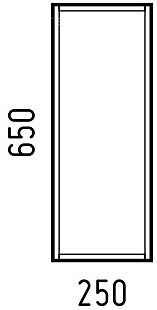 Шкаф Corozo Гольф 25см сонома SD-00000365